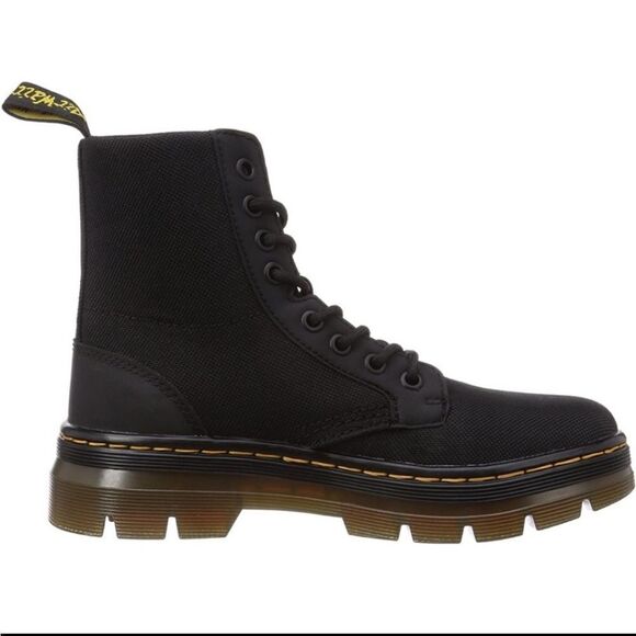 Dr. Martens Combs Y Black Boots Sz  5 - Picture 2 of 13